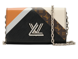 Twist Wallet On Chain, Epi/Canvas, Blk/Mono, SP0199, 2*